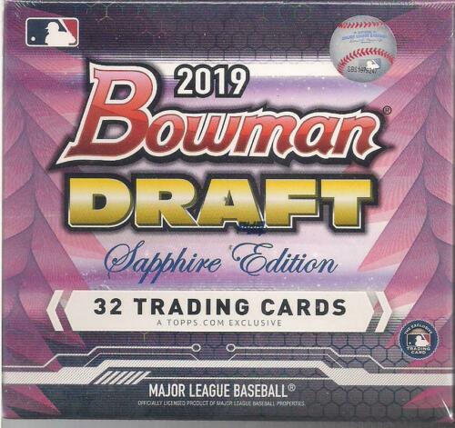 2019 Bowman Draft Sapphire Edition Baseball Hobby